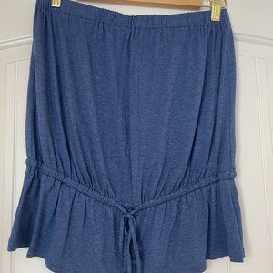 Banana Republic Blue Tube Top Size M